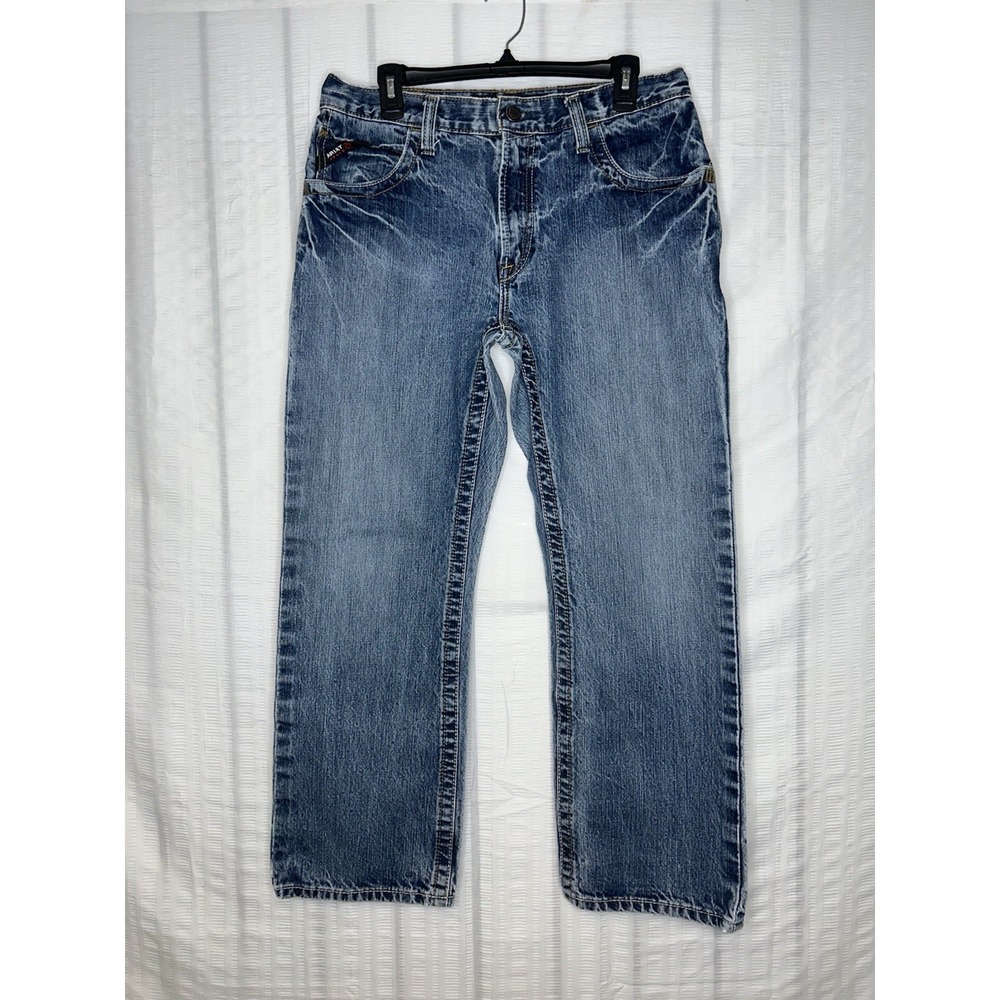 Ariat M5 Straight Leg FR Work Wear Pants Mens 34x30 Flame Resistant Jeans 2112